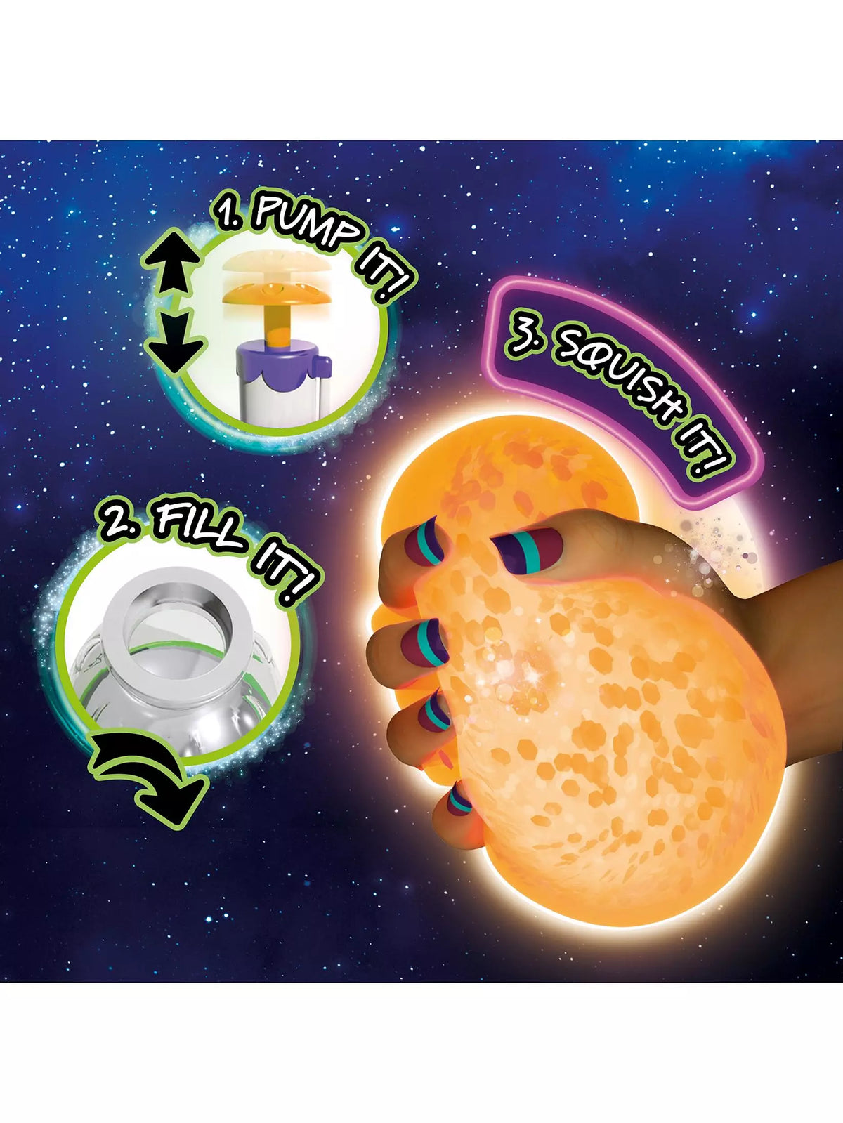 glow in the dark squishy