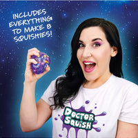 woman holding squishy