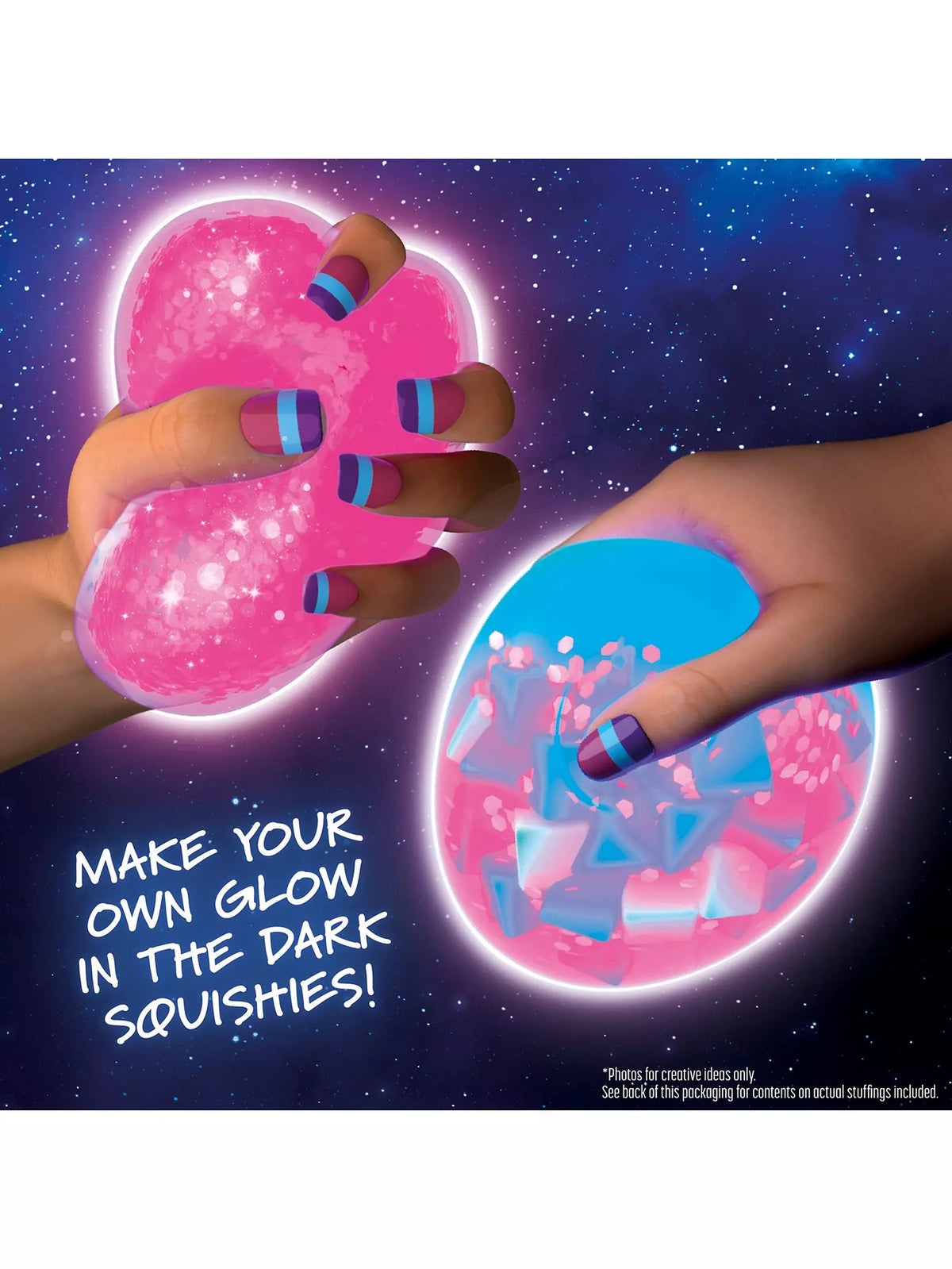 glow in the dark squishies