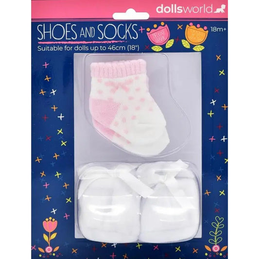 dolls shoes and socks set