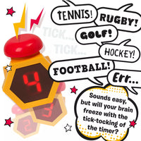 don't panic game questions and timer 