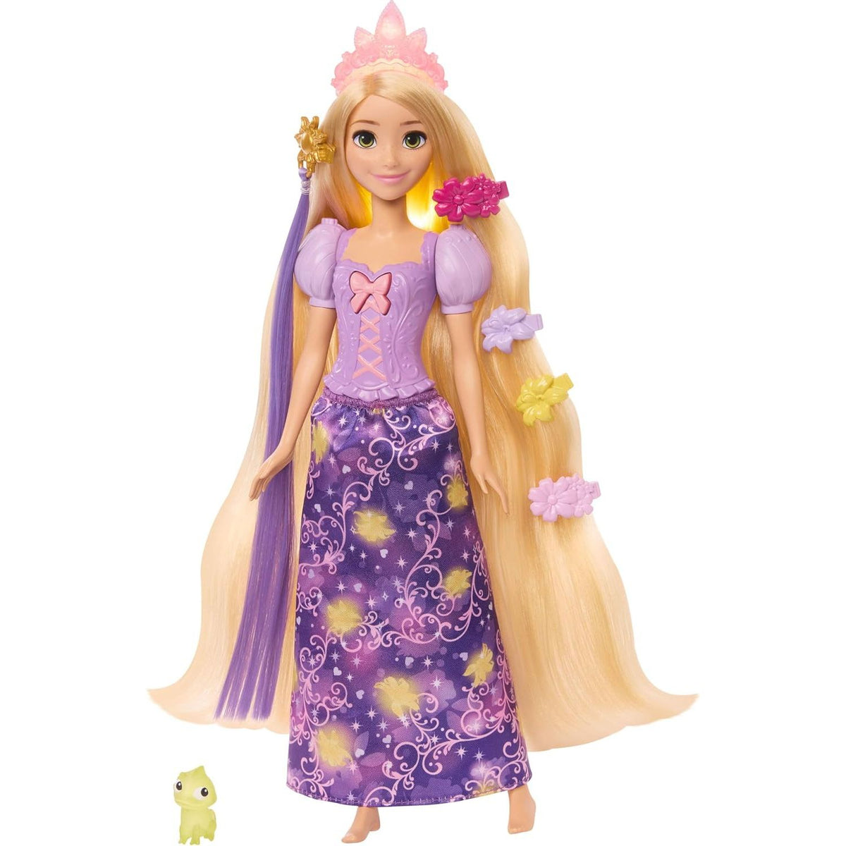 disney princess rapunzel doll with light up hair 