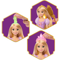disney princess rapunzel doll with hair accessories 