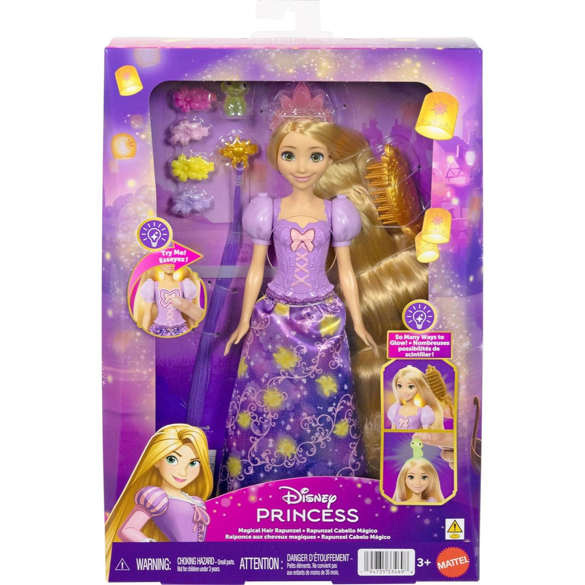 Disney princess rapunzel doll in packaging 