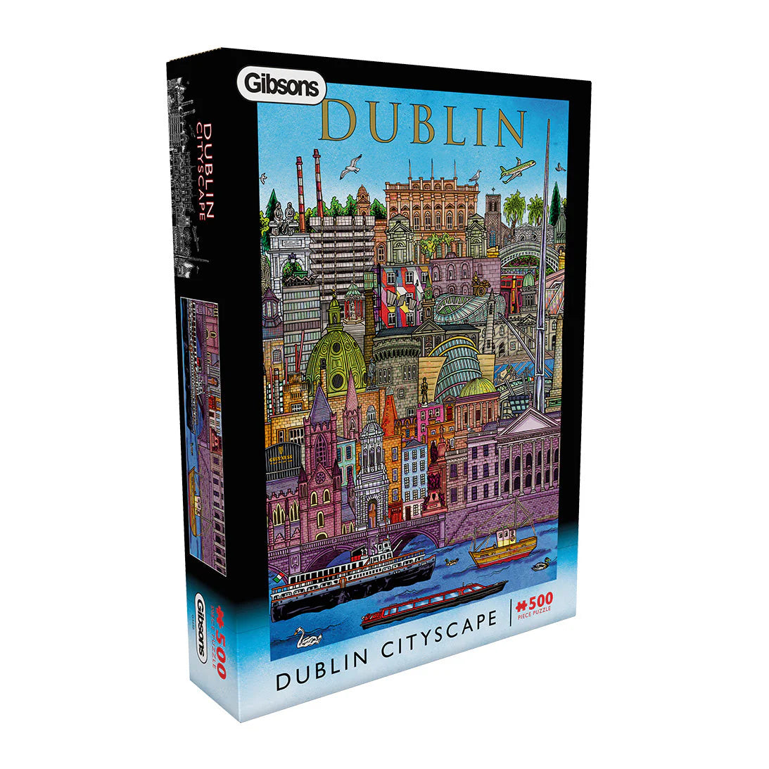 dublin cityscape jigsaw puzzle
