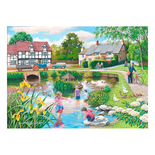 duck pond finished puzzle 