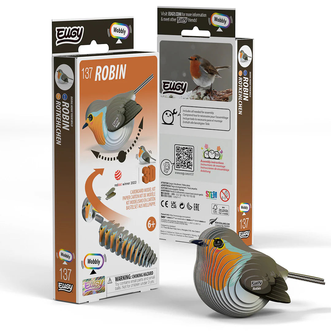 Eugy robin with packaging 