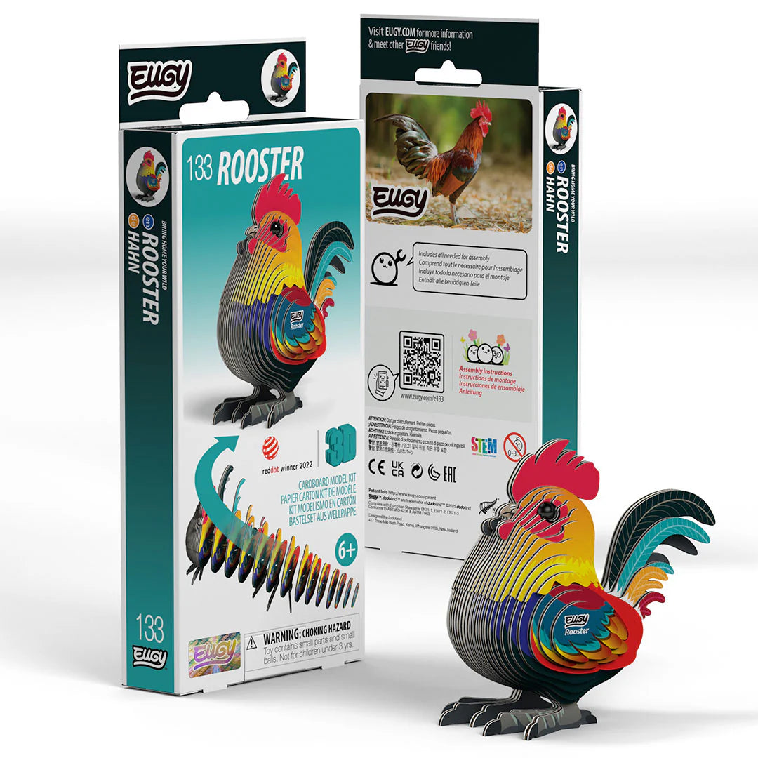eugy rooster with packaging 