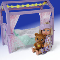 eveie love bed time doll playset 