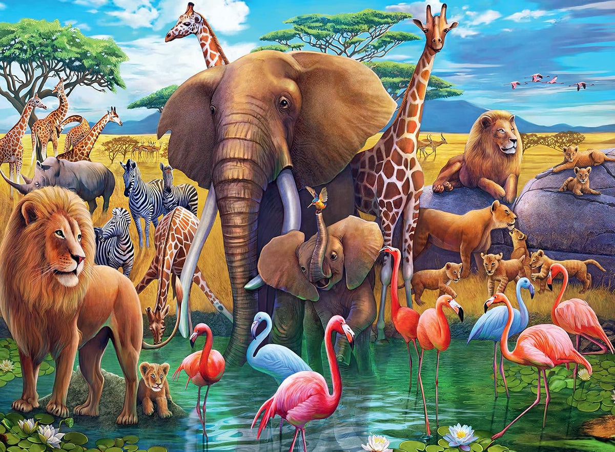 exotic safari puzzle 