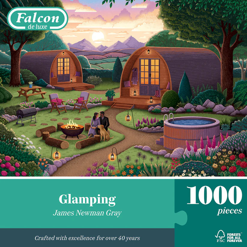 glamping jigsaw puzzle