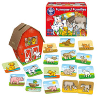 farmyard families game contents 