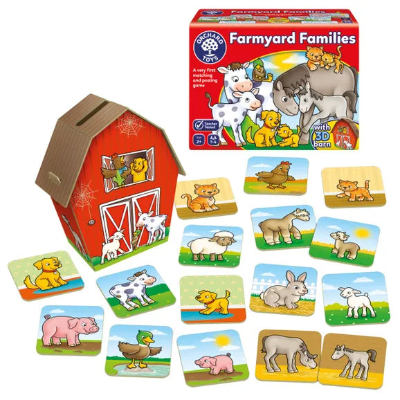 farmyard families game contents 