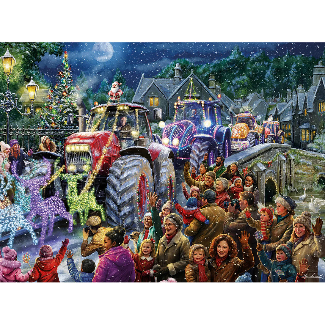 farmer christmas puzzle 