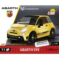 yellow model car building set