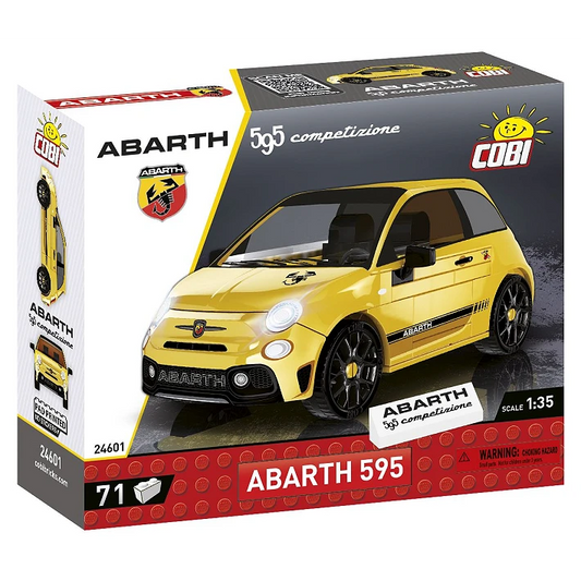 yellow model car building set