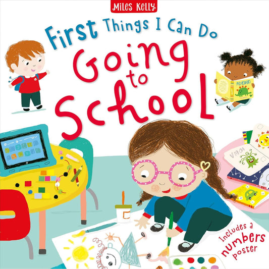 going to school book cover 