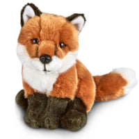 front of fox plush 