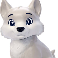 close up of wolf cub mini figure 