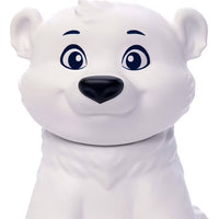 close up of bear cub figure 