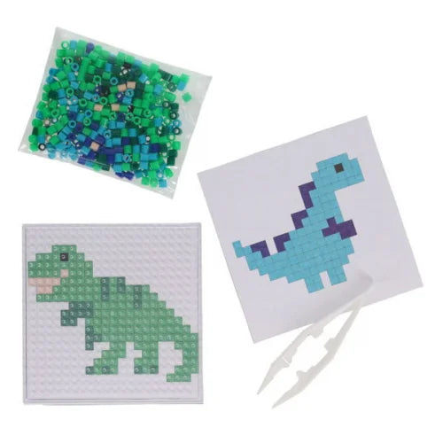 melty beads dinosaur kit contents 