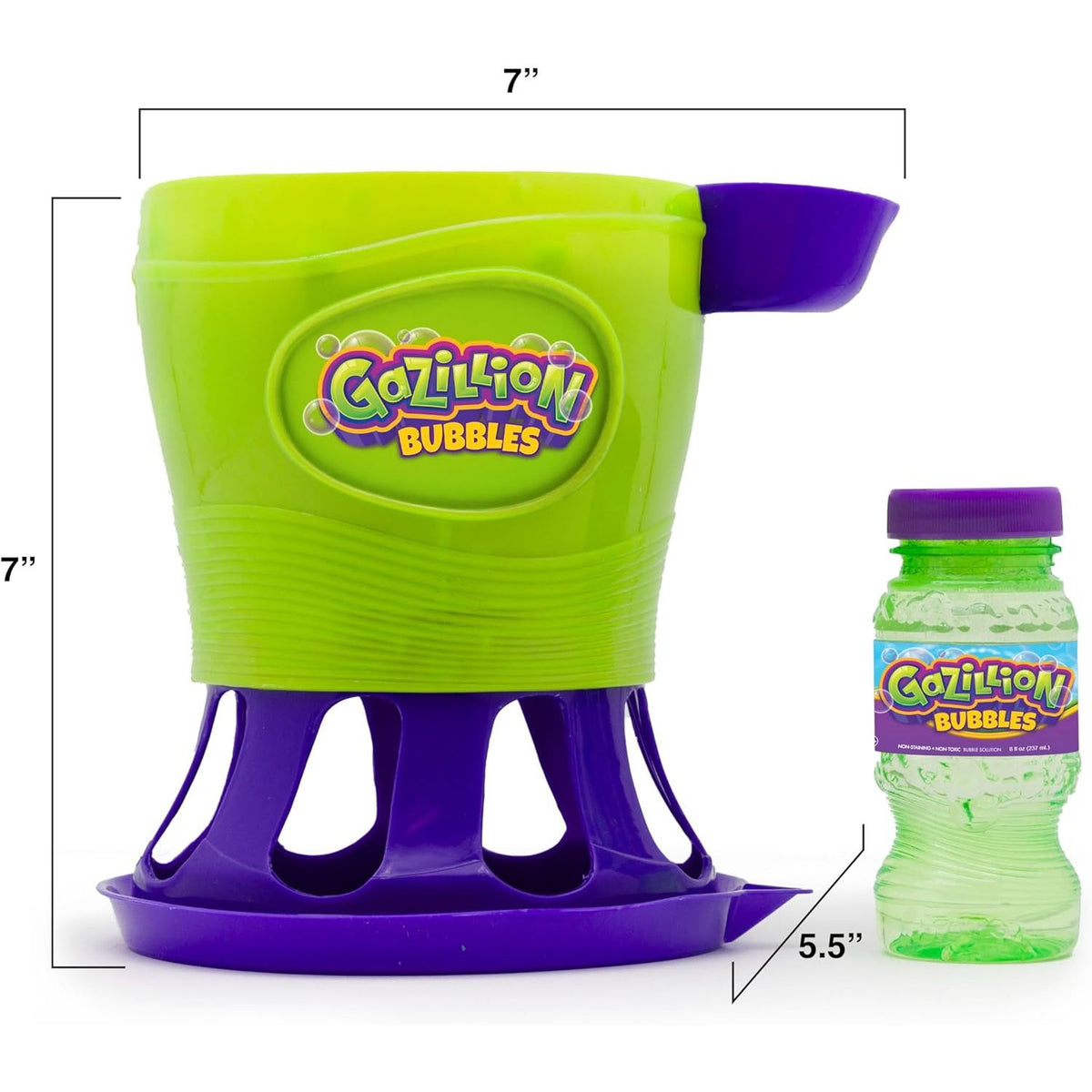scale of bubble tornado playset