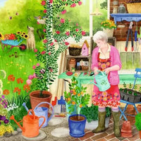 gardening 100 pc puzzle