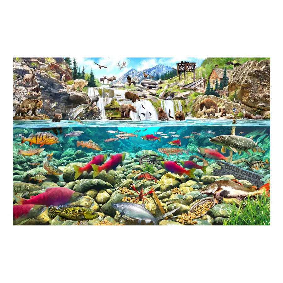 gold creek finished puzzle 