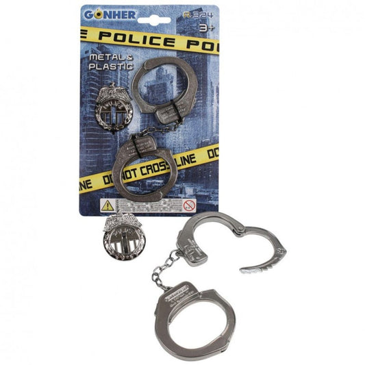 police handcuffs packaging 
