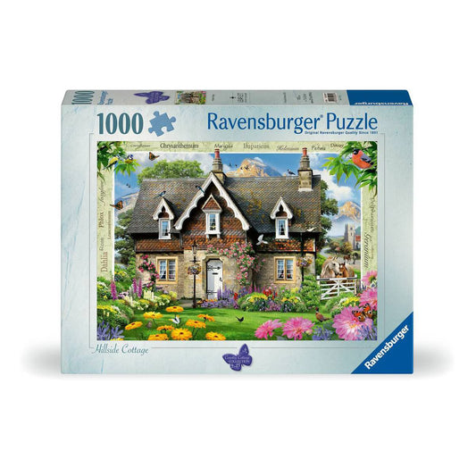 hillside cottage puzzle box front