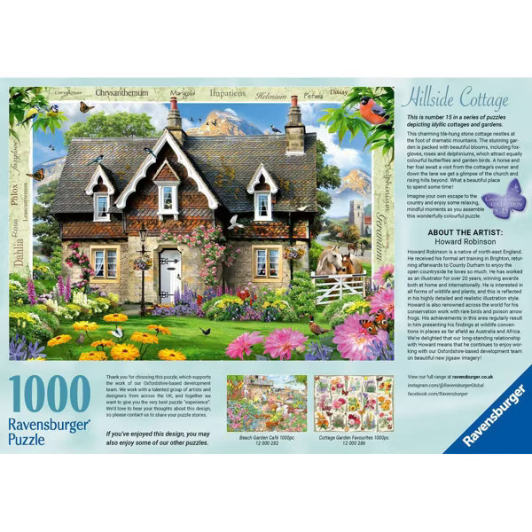 hillside cottage puzzle box back