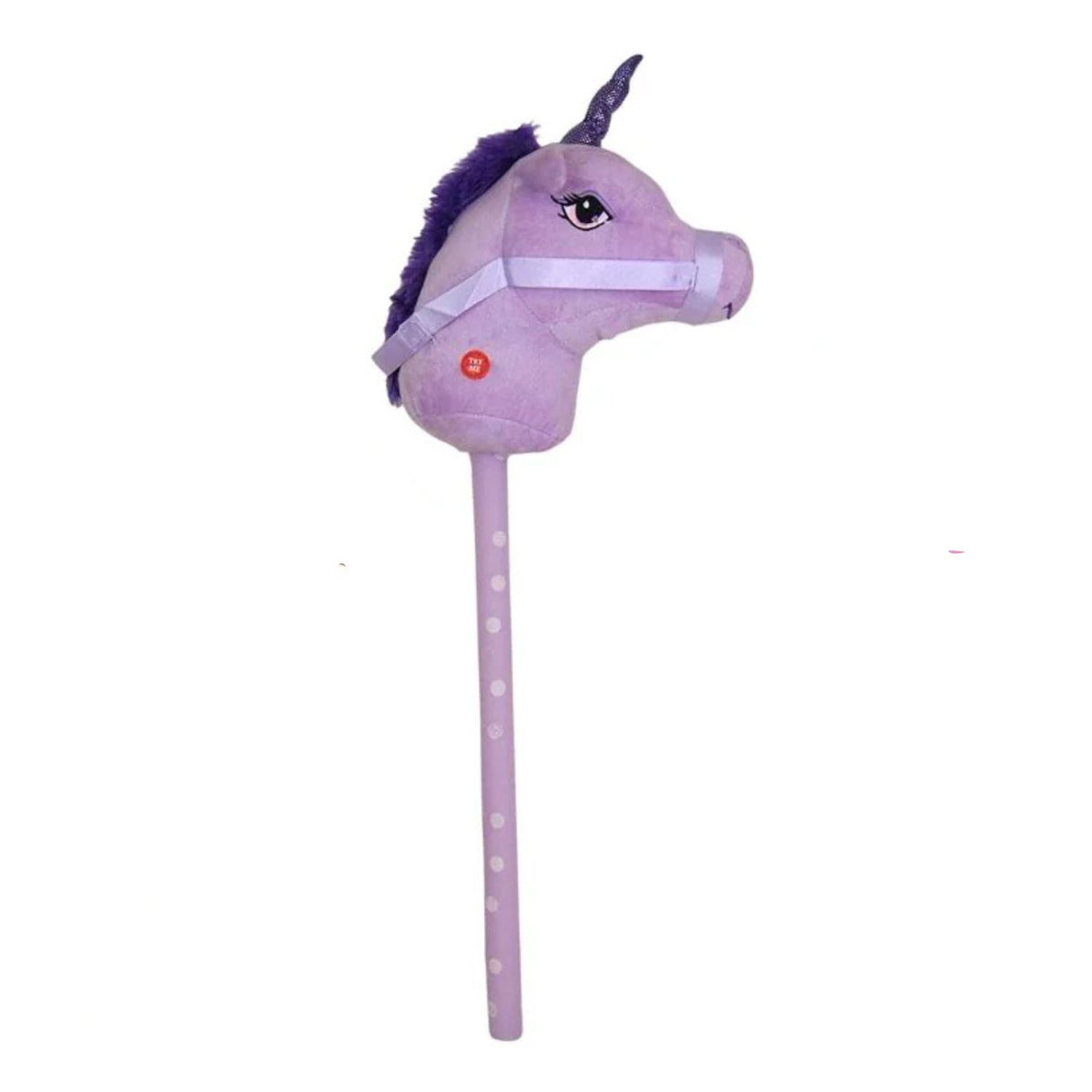 purple hobby horse