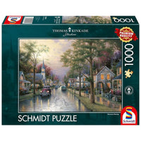 hometown puzzle jigsaw box 