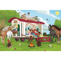 horse camper finished puzzle 