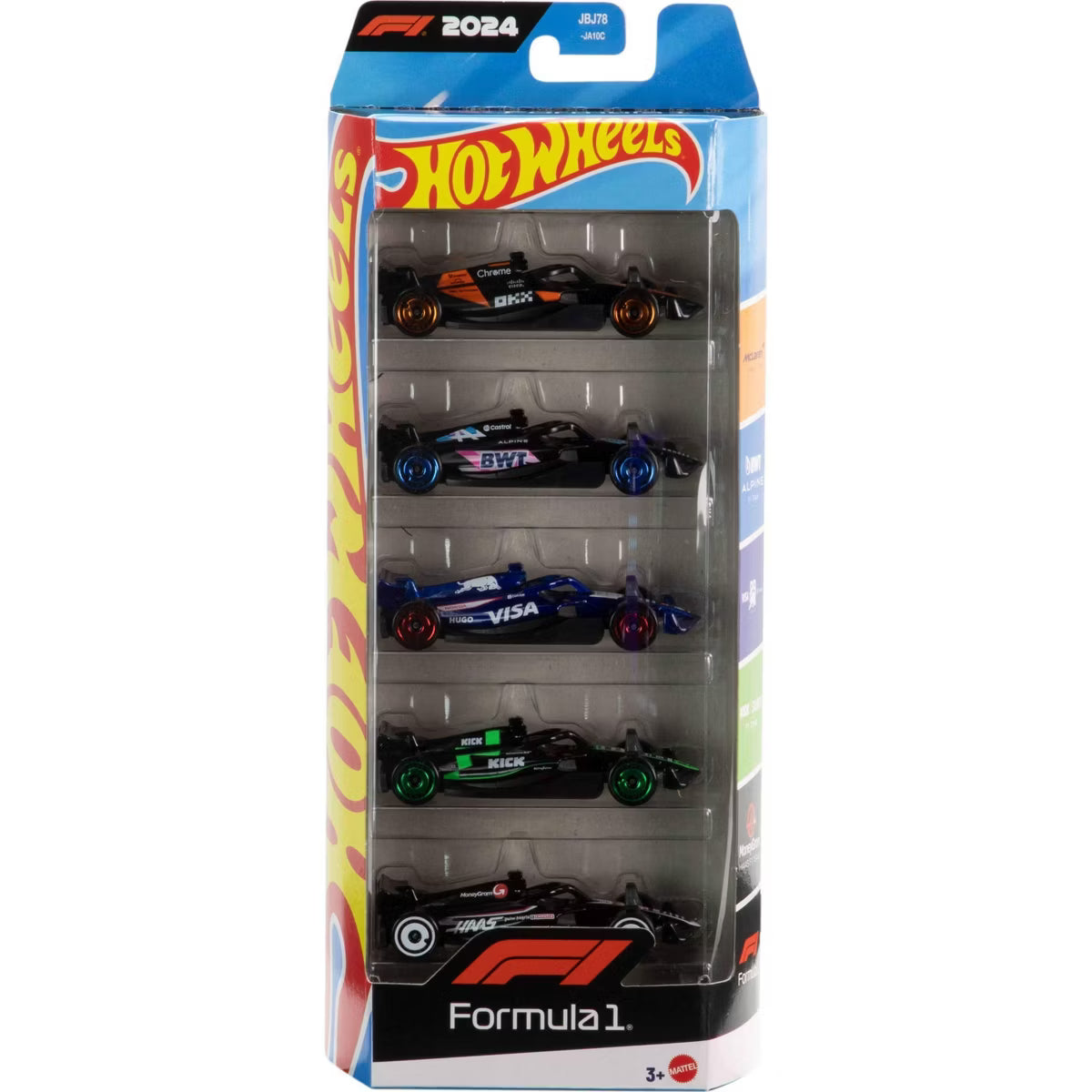5 pack of hot wheels cars 
