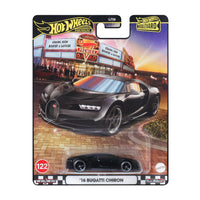 black model car in packaging 