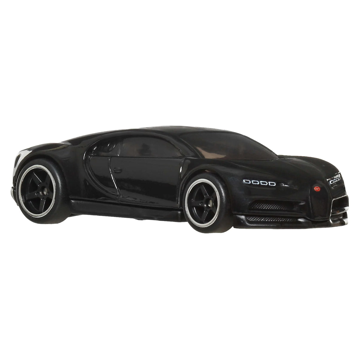black model car on white background