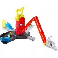 super fire station playset with bent road part 