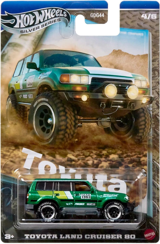 green toyota land cruiser in packaging 