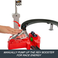 manual pump of racing track set 