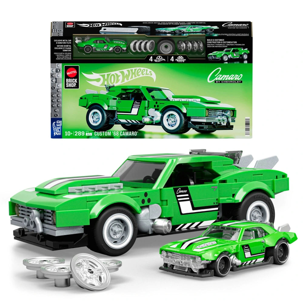green model car building kit 