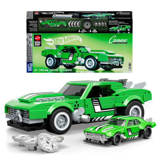 green model car building kit 