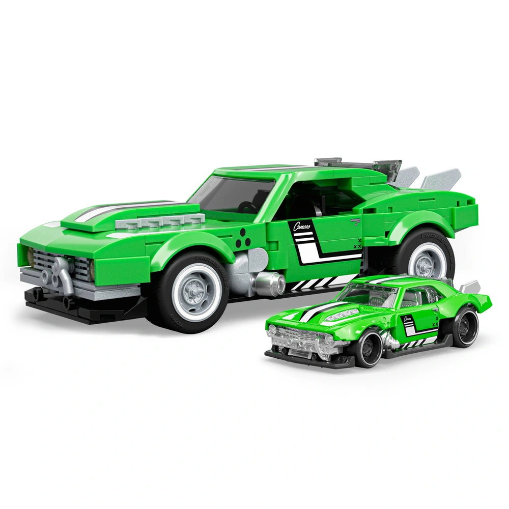 green model car building kit 