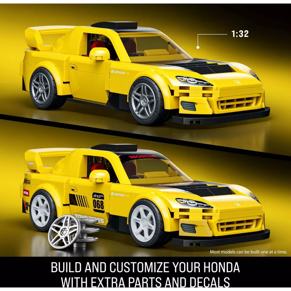 extra parts of hot wheels honda building kit 