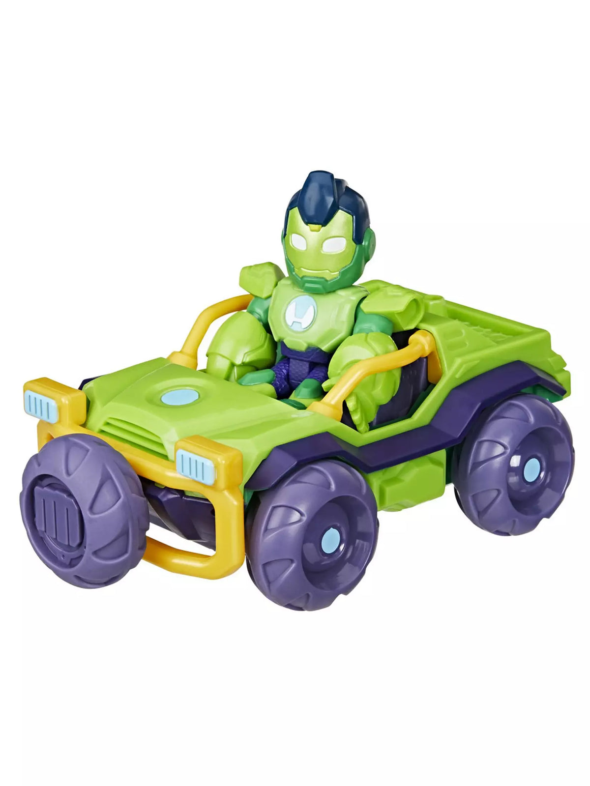 iron hulk in his iron car 