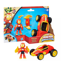 iron man and vehicle in packaging 