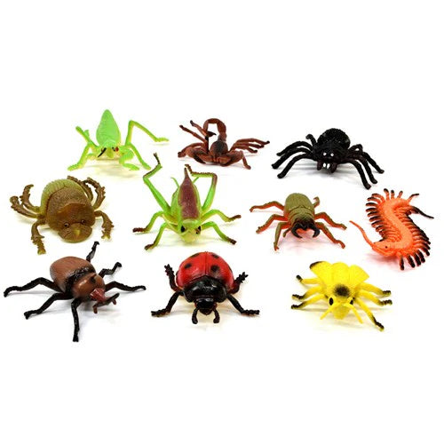 plastic insect figures 