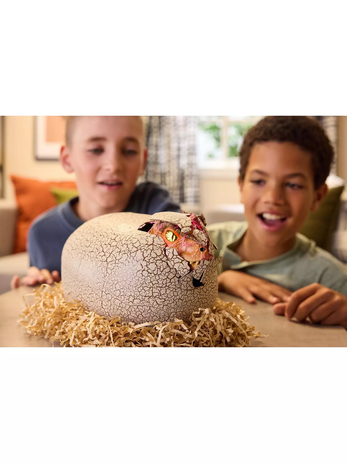 interactive hatching dino