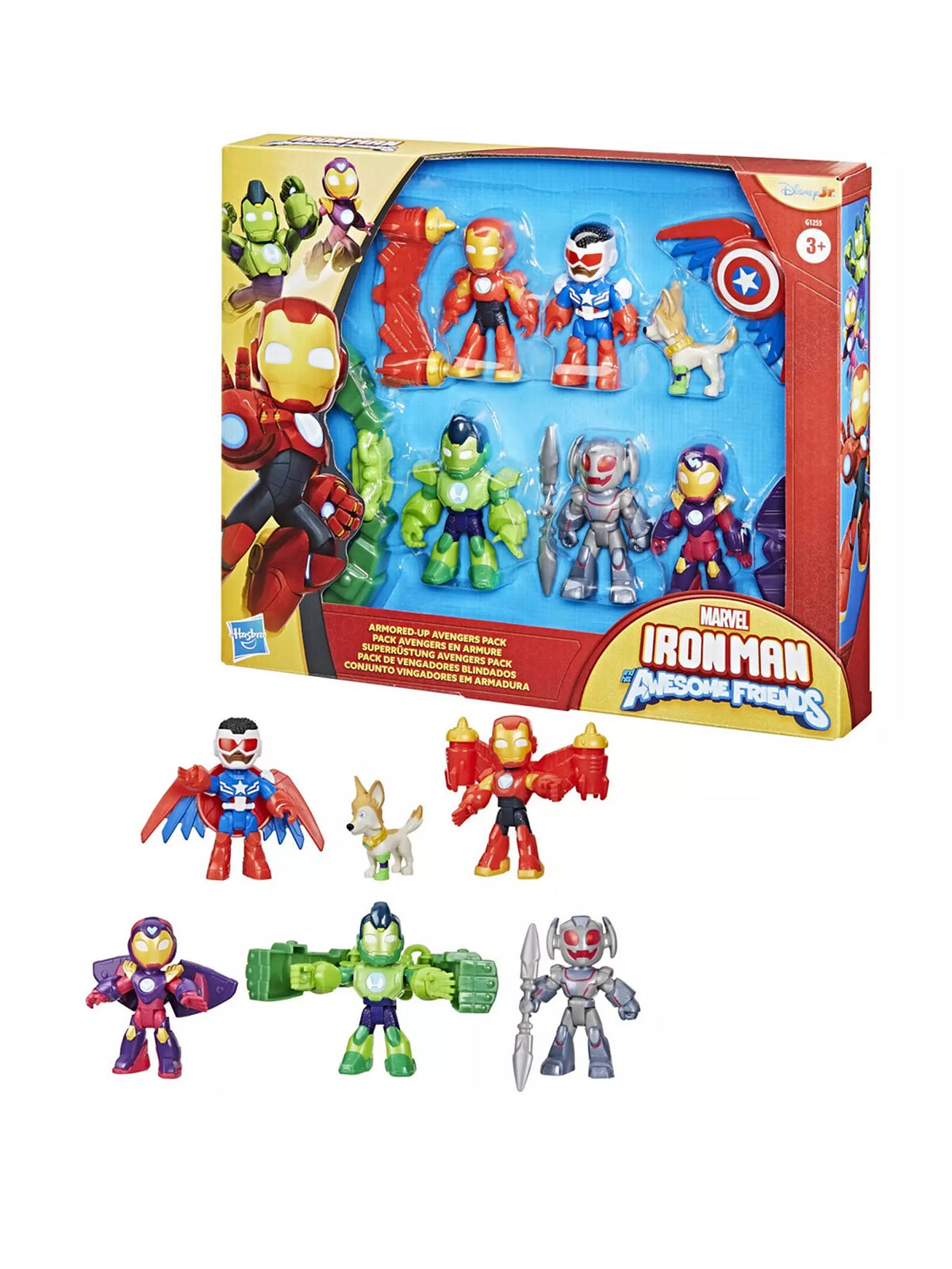 avengers mini figures playset 