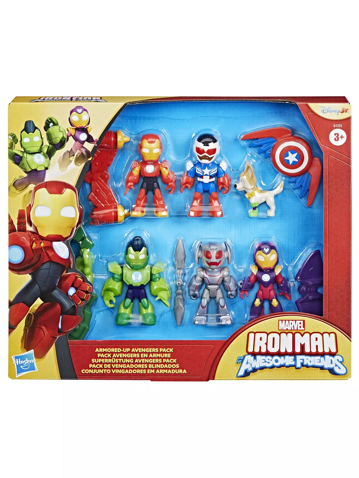 avengers mini figures playset 